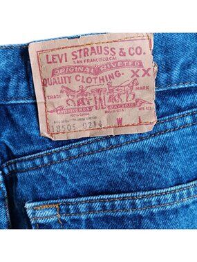 32x31 True Vintage Levis 505 Jeans 18505-0214 1980's Straight Red Tab USA